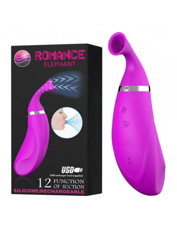 Stimulateur de Clitoris Rechargeable Pretty Love Elephant