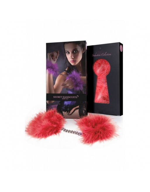 Menottes Marabou 3415r - Rouge Menottes Marabou 3415r - Rouge