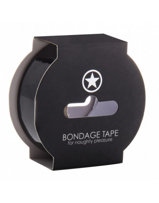Bondage Tape Noir - 17 Mètres Bondage Tape Noir - 17 Mètres
