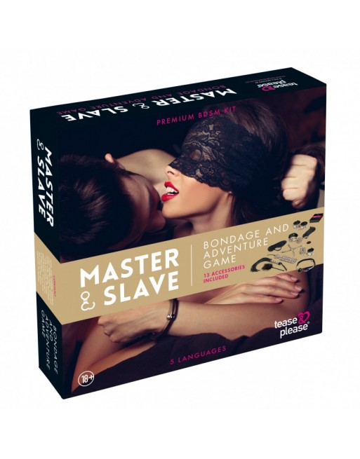 Kit BDSM Master and Slave Premium - Beige