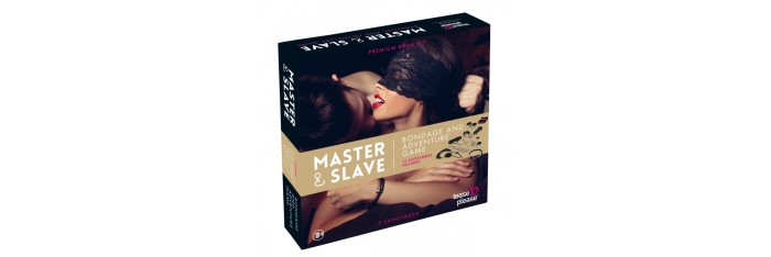 Kit BDSM Master and Slave Premium - Beige