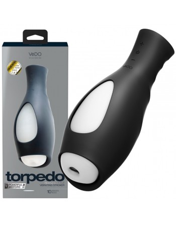 Masturbateur Rechargeable Torpedo - 3 Moteurs