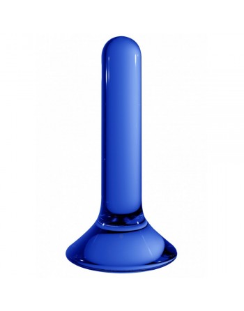 Plug Anal en Verre Chrystalino Pin Bleu
