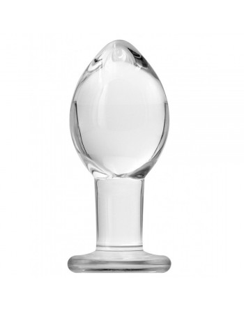 Plug Anal Large en Verre