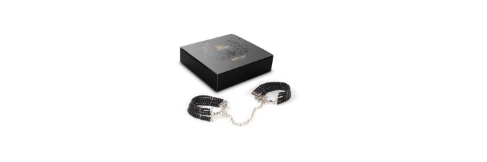 Plaisir Nacre - Menottes Bracelets - Noir