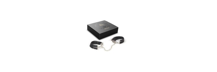 Plaisir Nacre - Menottes Bracelets - Noir