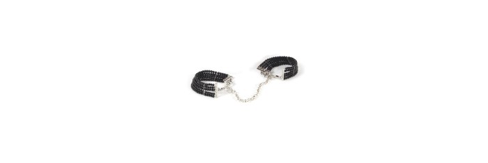 Plaisir Nacre - Menottes Bracelets - Noir