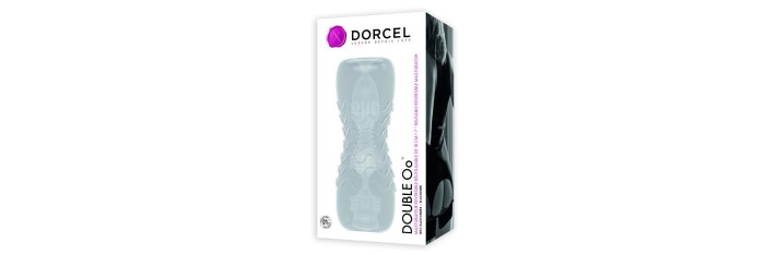 Masturbateur Dorcel Double OO 2 en 1 - Blanc