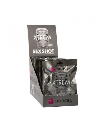 Masturbateur Sex Shot Xtrem Dorcel - Blanc