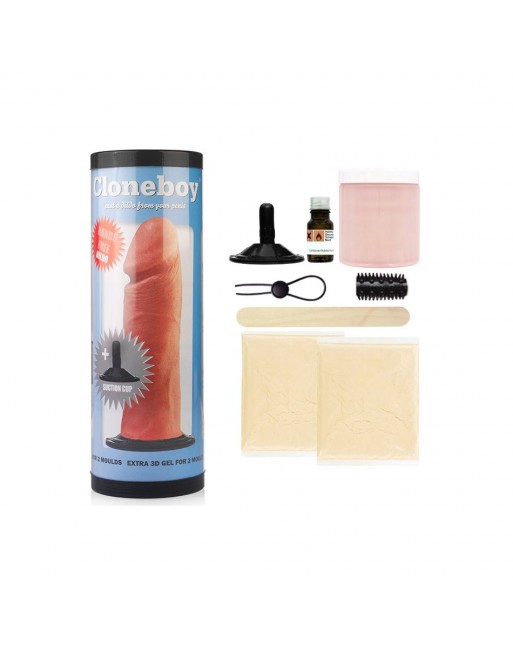 Cloneboy Moulage de votre Penis avec Ventouse Cloneboy Moulage de votre Penis avec Ventouse