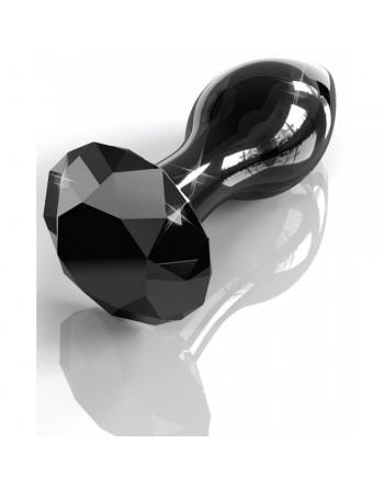 Plug en verre Noir  Icicles N°78