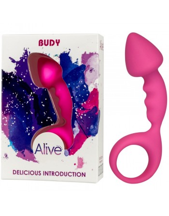 Dildo anal Budy rose