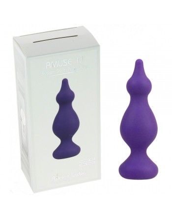 Plug Amuse pourpre Medium en silicone
