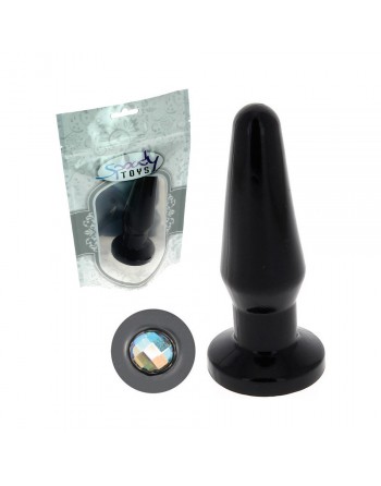 Plug anal noir Diamond Medium