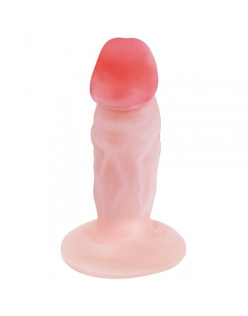 Gode anal a ventouse toucher peau The Little Stud - 11 cm