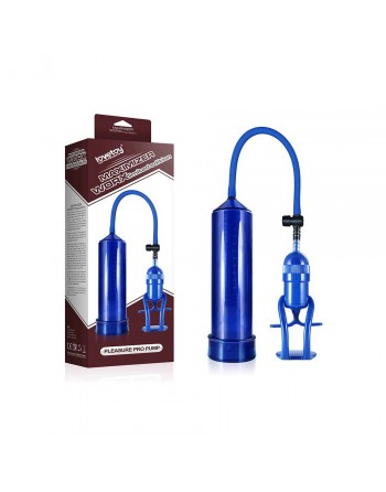 Developpeur de penis Bleu Maximizer Pro Pump