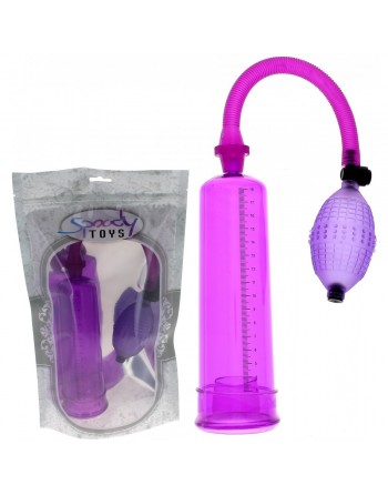 Developpeur de Penis Ultimate Pump mauve - 18.5 cm