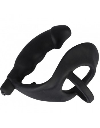 Vibromasseur Anal avec Anneaux pour Pénis
