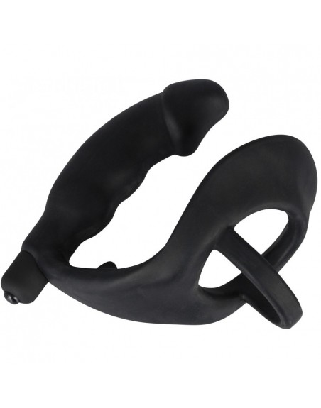 Vibromasseur Anal avec Anneaux pour Pénis