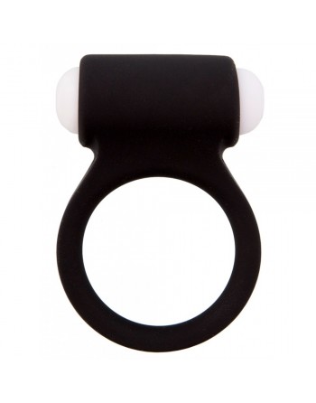 Anneau Vibrant en Silicone Noir Lit-Up N°3