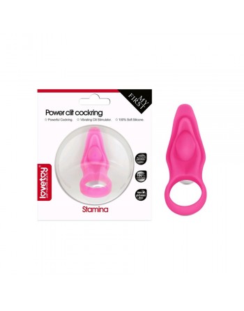 Anneau vibrant Power Clit rose