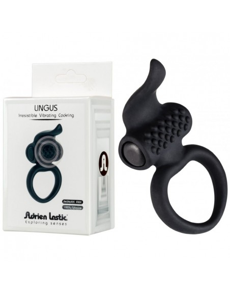 Anneau vibrant noir Lingus