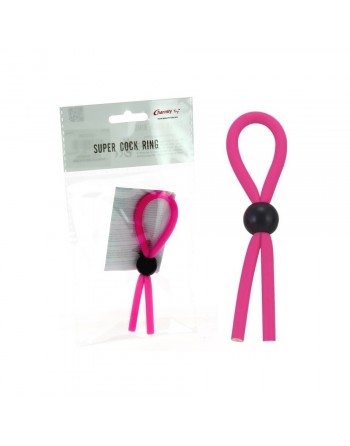 Bague penis rose en silicone