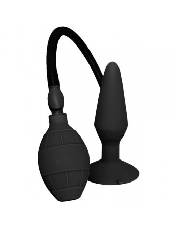 Plug Anal Gonflant avec Ventouse - Large