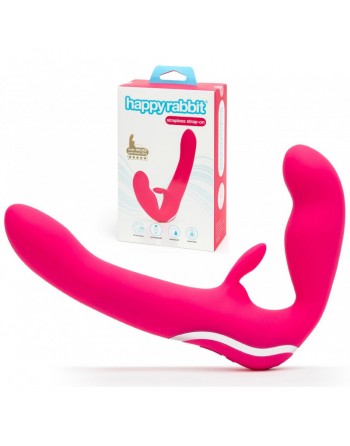 Double Vibromasseur Strapless USB