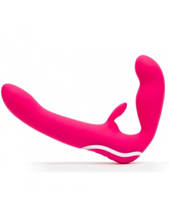 Double Vibromasseur Strapless USB