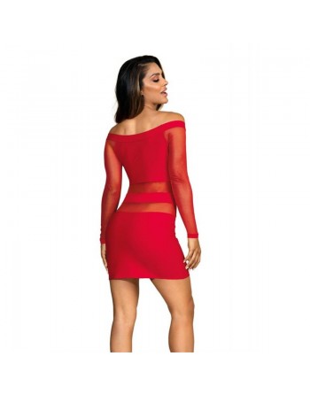 V-9299 Robe - Rouge