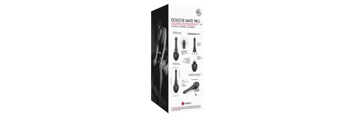 Poire à lavement Douche Pro Mate - Noir