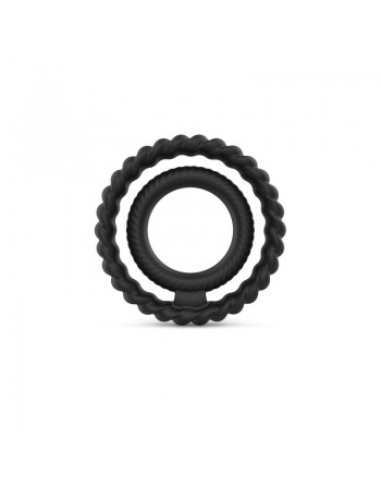 Cockring Dual ring Dorcel - Noir