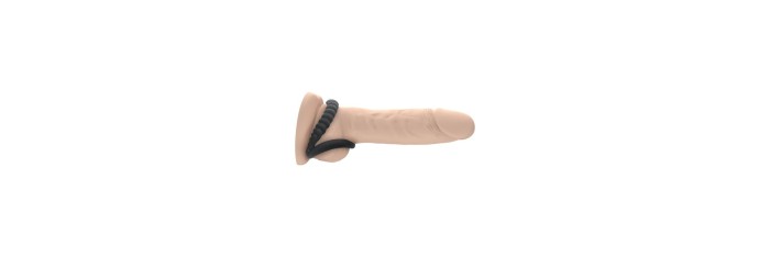 Cockring Dual ring Dorcel - Noir