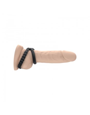 Cockring Dual ring Dorcel - Noir