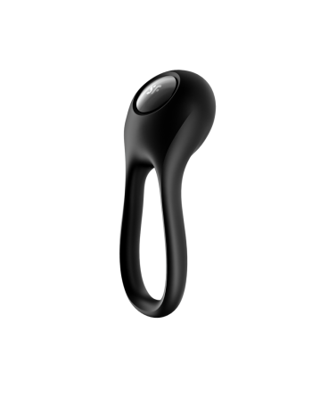 Cockring  Satisfyer Majestic Duo - Noir