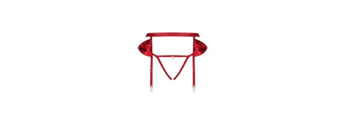 Rubinesa Porte-jarretelles - Rouge