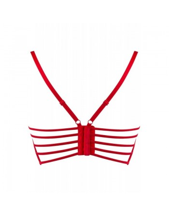 V-9691 Semi-corset - Rouge