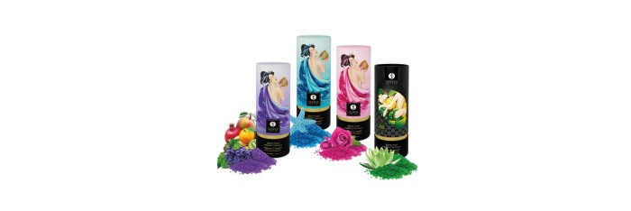 Sel de bain moussant - Cristaux d'orient - Fleur de Lotus BIO