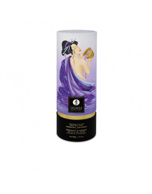 Sel de bain moussant - Cristaux d'orient - Fruits Exotiques Sel de bain moussant - Cristaux d'orient - Fruits Exotiques