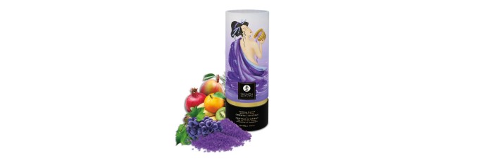 Sel de bain moussant - Cristaux d'orient - Fruits Exotiques