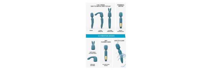 Stimulateur vibromasseur R-Evolution - Teal Me