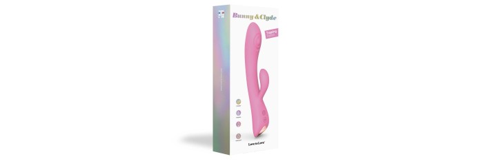 Vibromasseur BUNNY  CLYDE - PINK PASSION