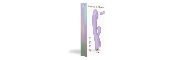 Vibromasseur BUNNY  CLYDE - VIVA MAUVE