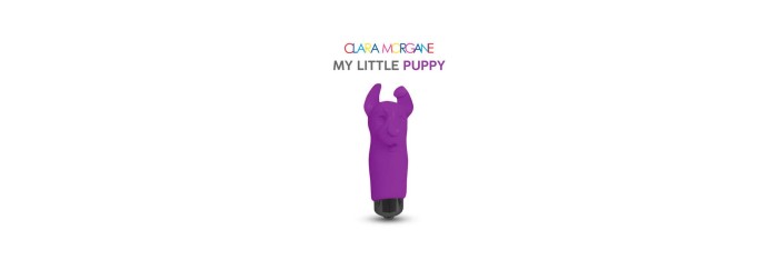 Mini vibromasseur My little Puppy Clara Morgane - Violet