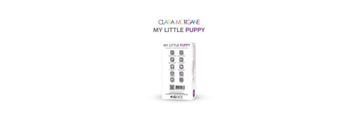 Mini vibromasseur My little Puppy Clara Morgane - Violet