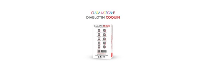 Mini vibromasseur Diablotin Coquin Clara Morgane - Rouge