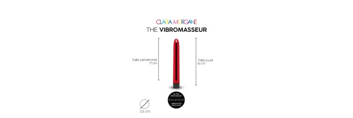 The vibromasseur - Red