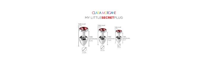 My little secret plug small - Rouge