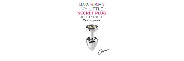 My little secret plug small - Blanc